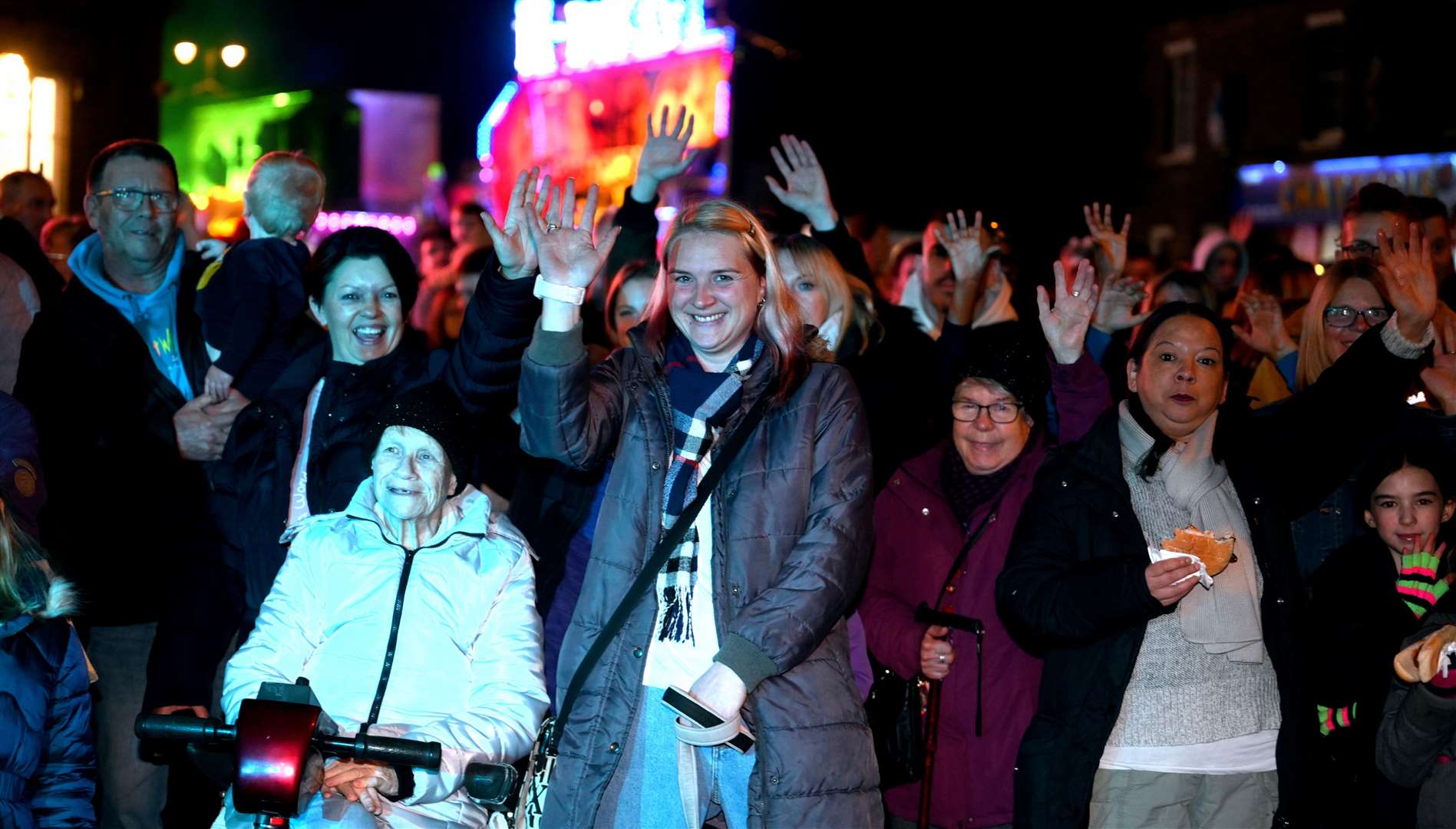 Chatteris Christmas lights switch on