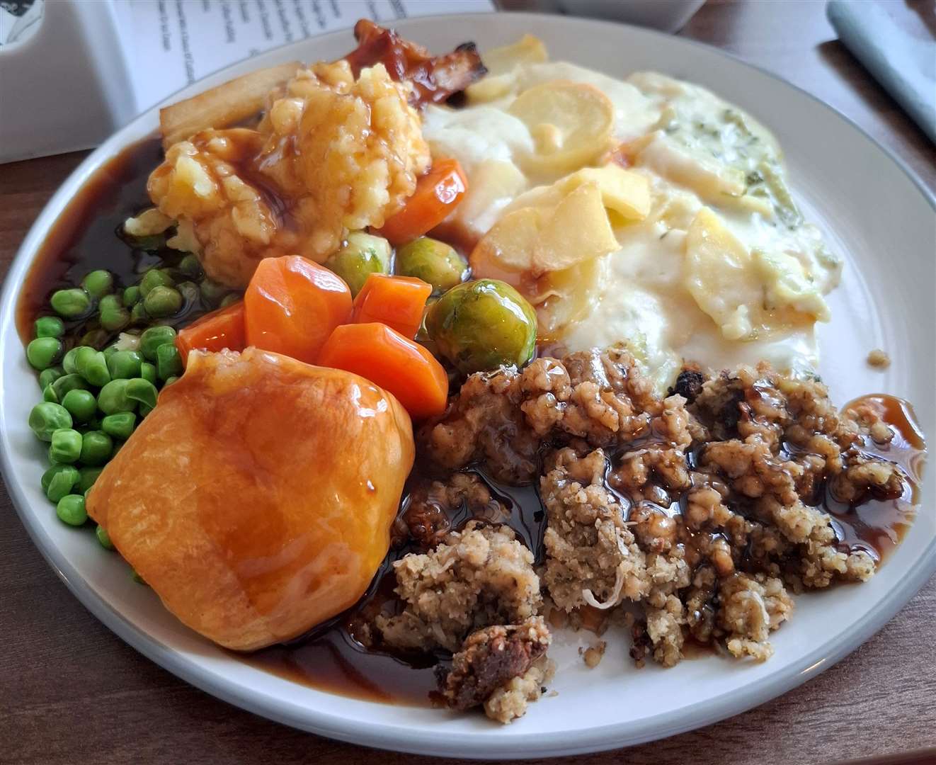 Jeremy's broccoli bake roast dinner