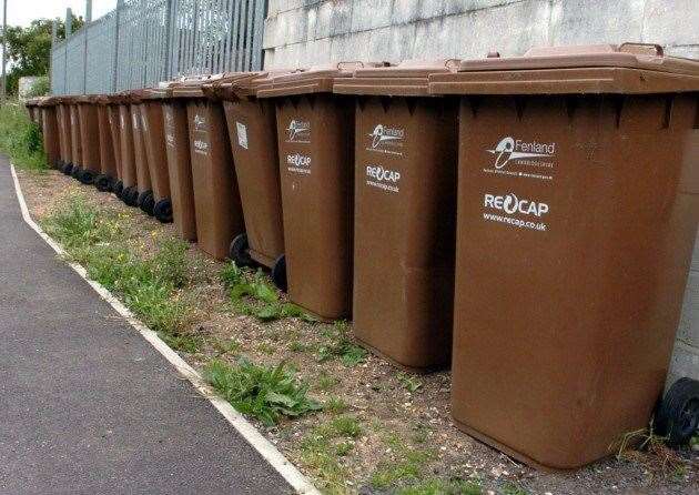 Fenland District Council among two-thirds who charge for garden waste collections. (8257348)