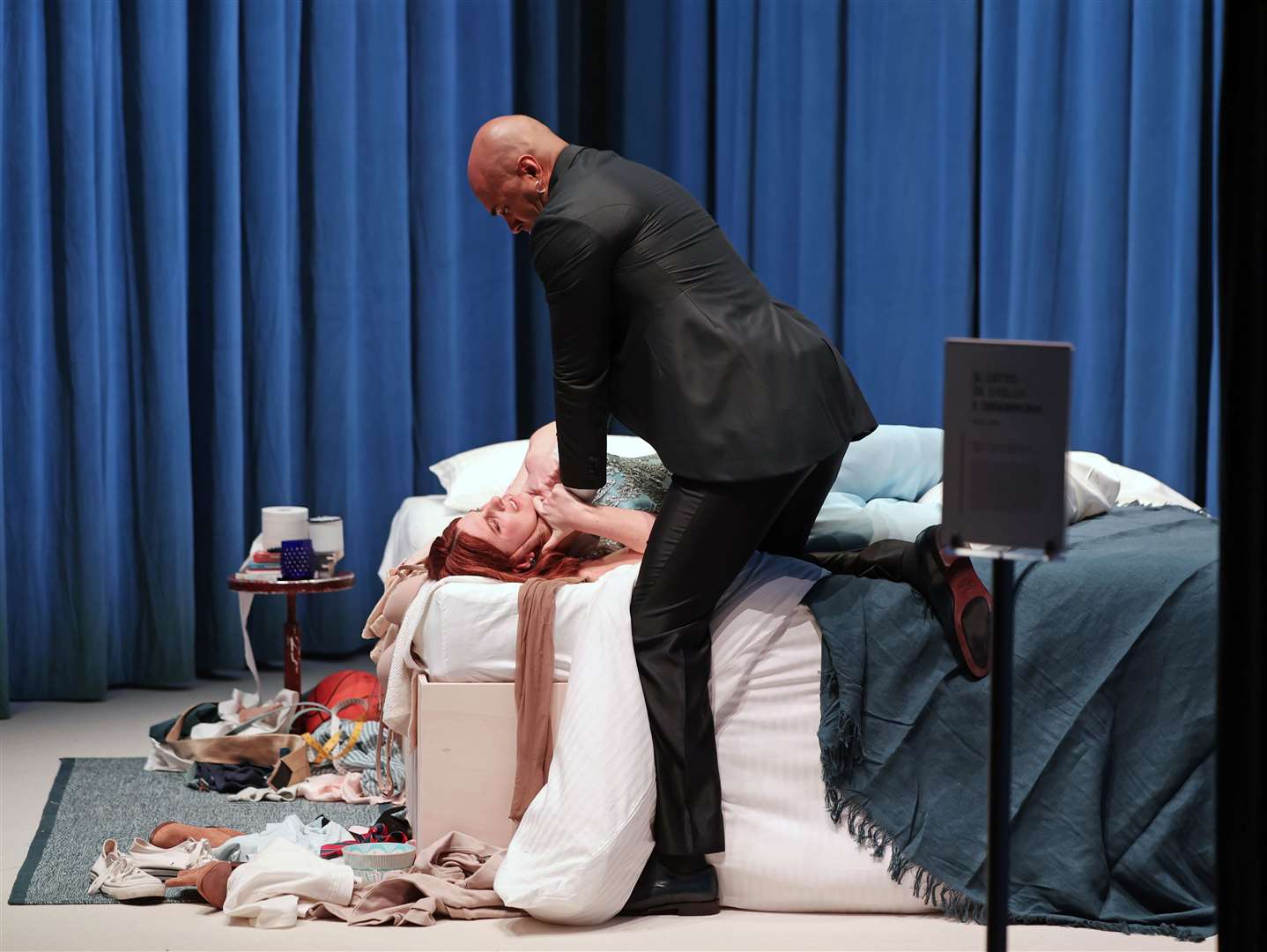 Actors during a performance of William Shakespeare’s Othello (Chris Jackson/PA)