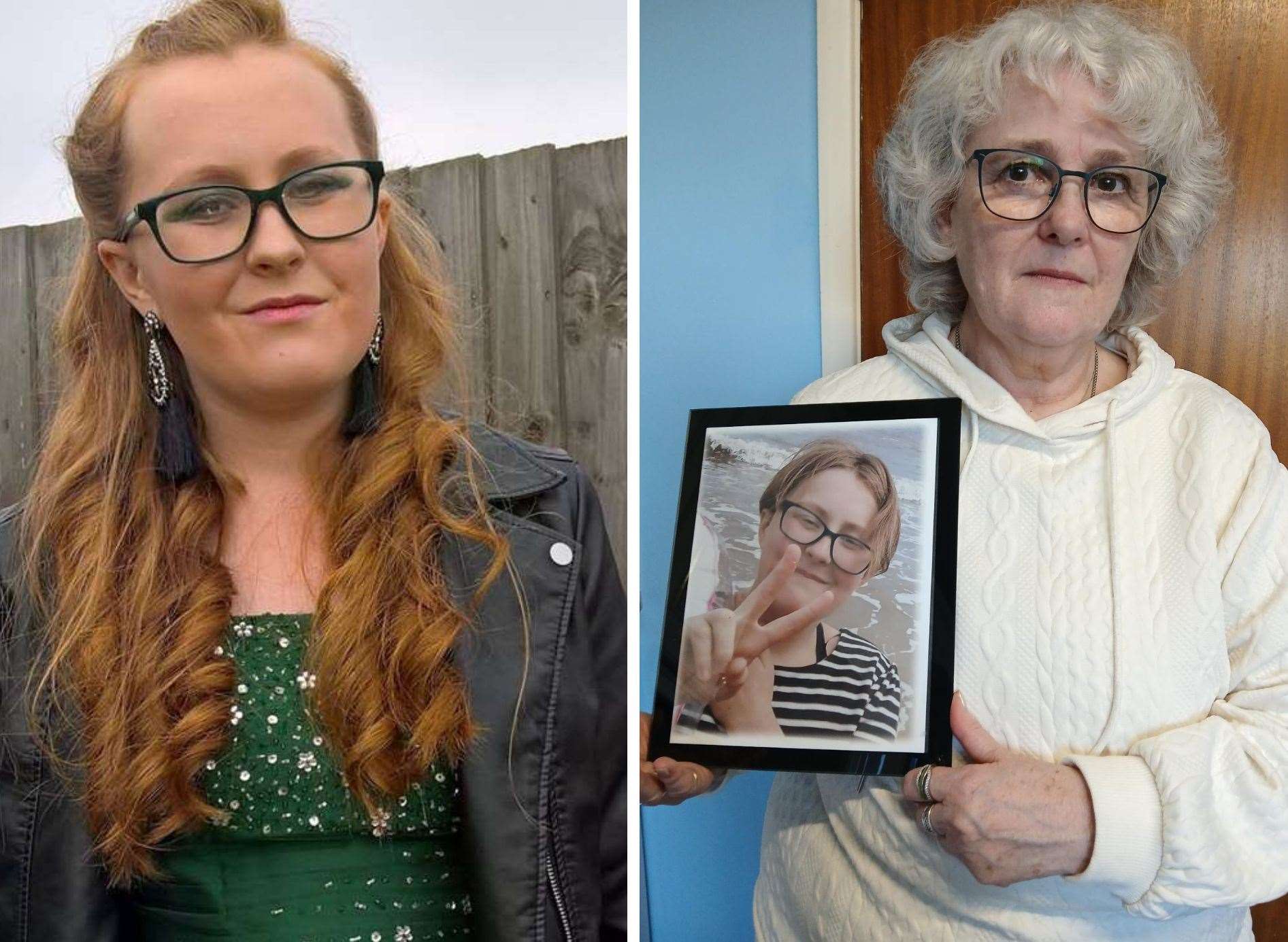 Amanda Cooper, right, is fighting for answers from the probation service following the death of her daughter Amy