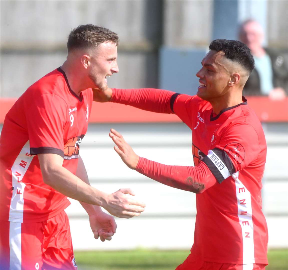Wisbech Town v Belper United..Rob Conyard scores first goal from the penalty spot. (63572535)
