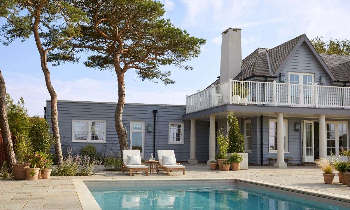 There is an all-weather tennis court and a heated pool for those who love being active