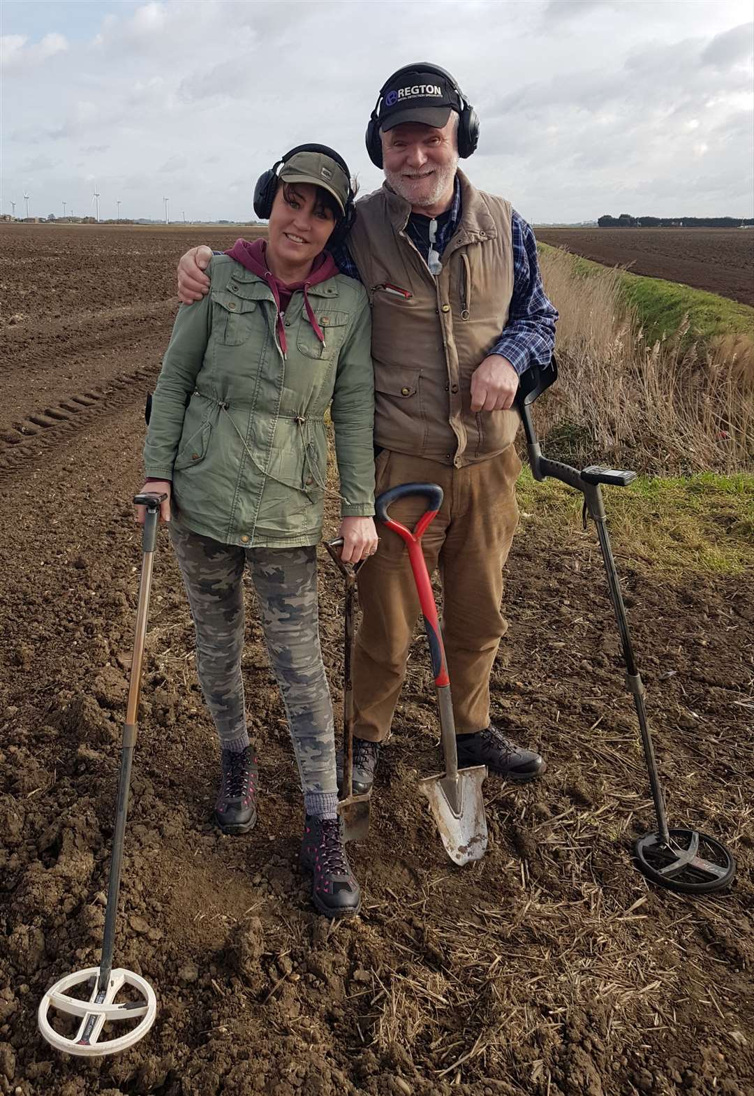 Paul Shepheard with his wife, Joanne