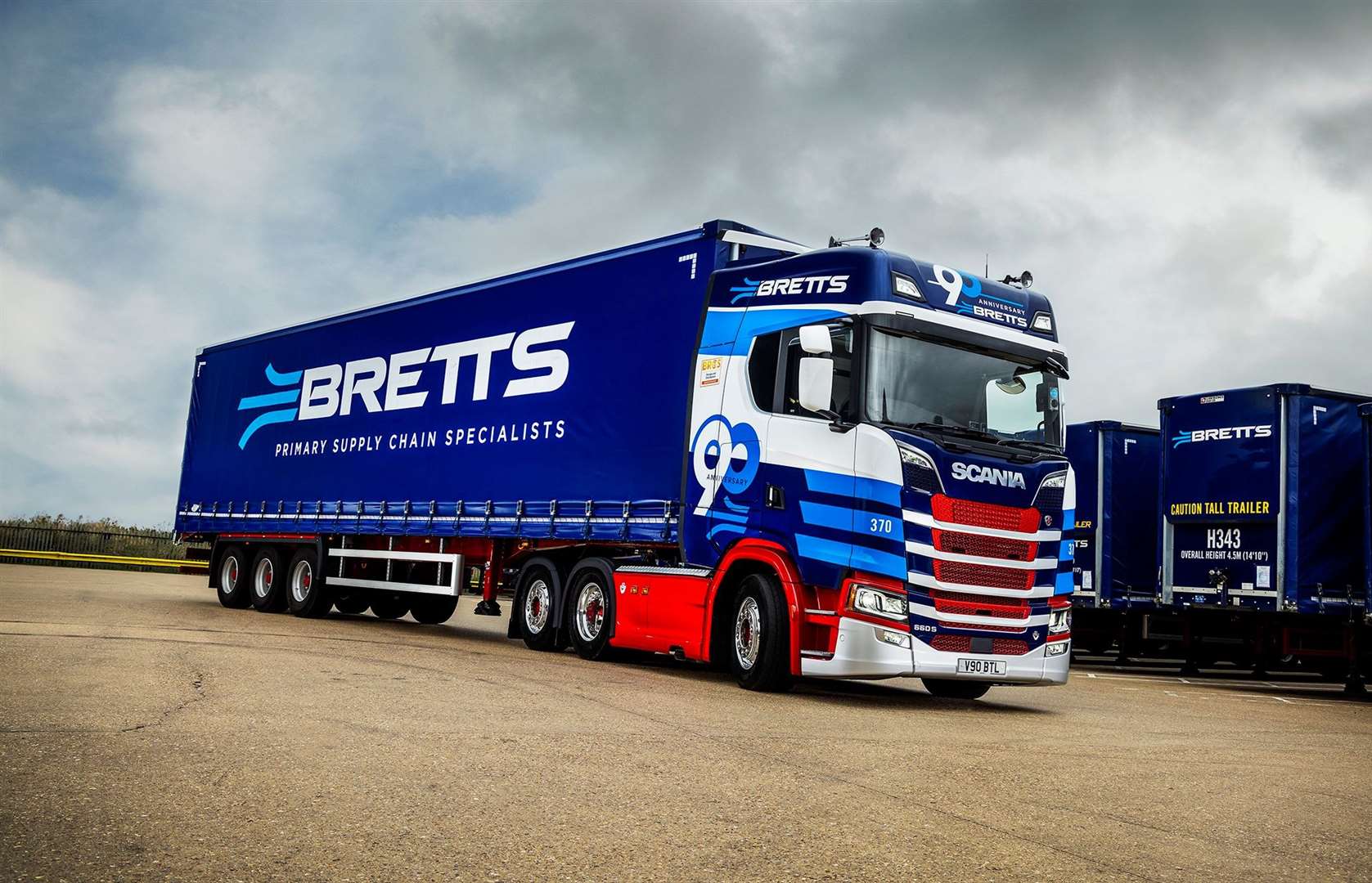 Bretts Transport has achieved major carbon reductions. Picture: Bretts Transport