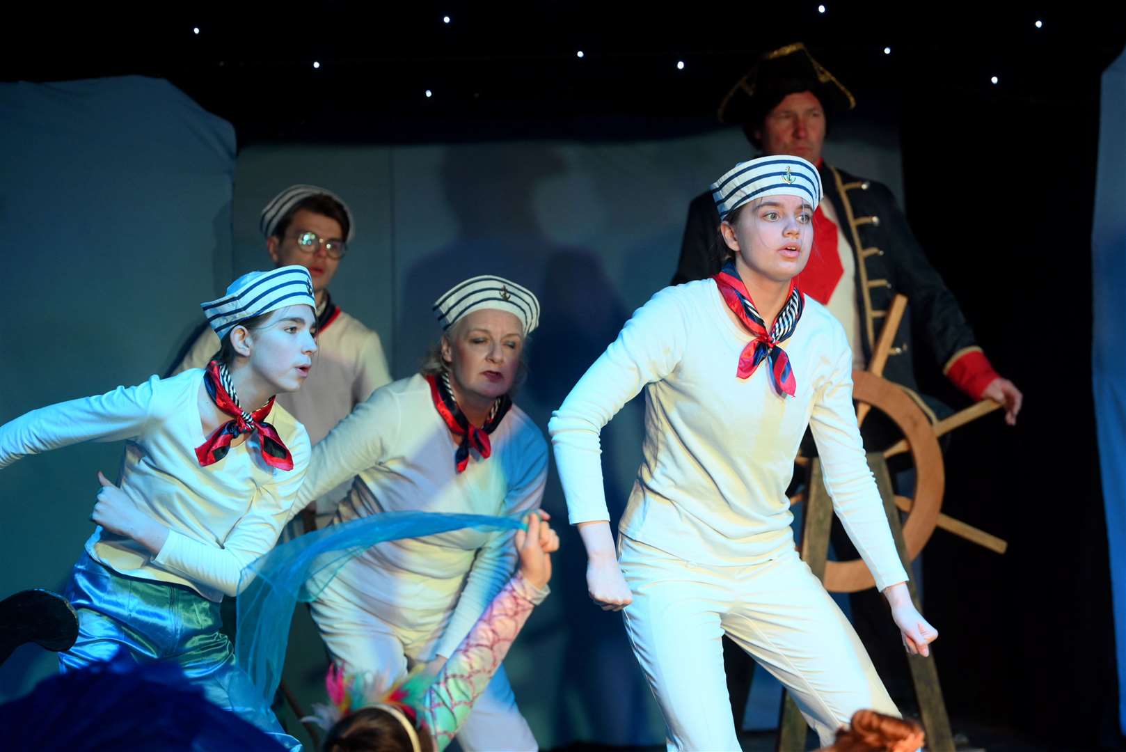 Nine Lives Theatre Company dress rehearsal of The Little Mermaid