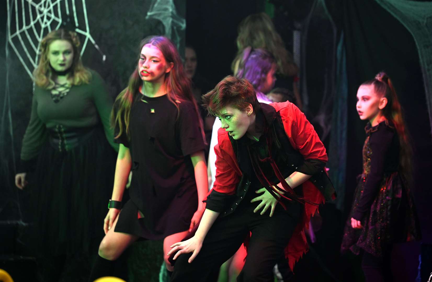 Nine Lives Theatre Company dress rehearsal of their Halloween show. (60312166)