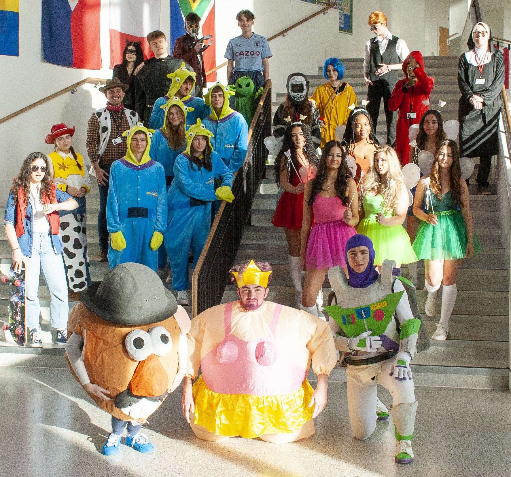 Students at Thomas Clarkson Academy in Wisbech certainly went to town for Children in Need with array of fancy dress costumes. (60781455)