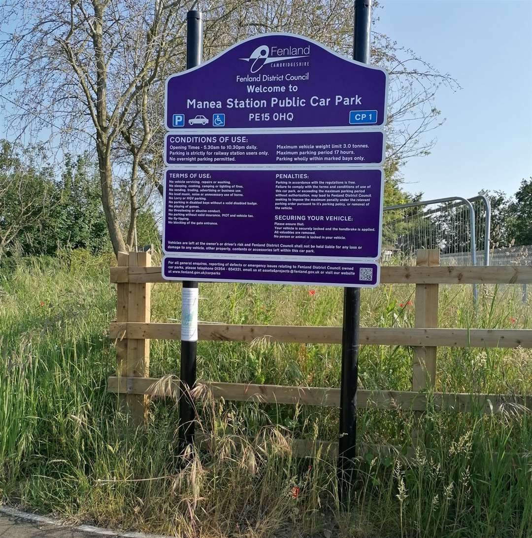 The new car park at Manea railway station is still closed - despite promises it would be open in April last year.