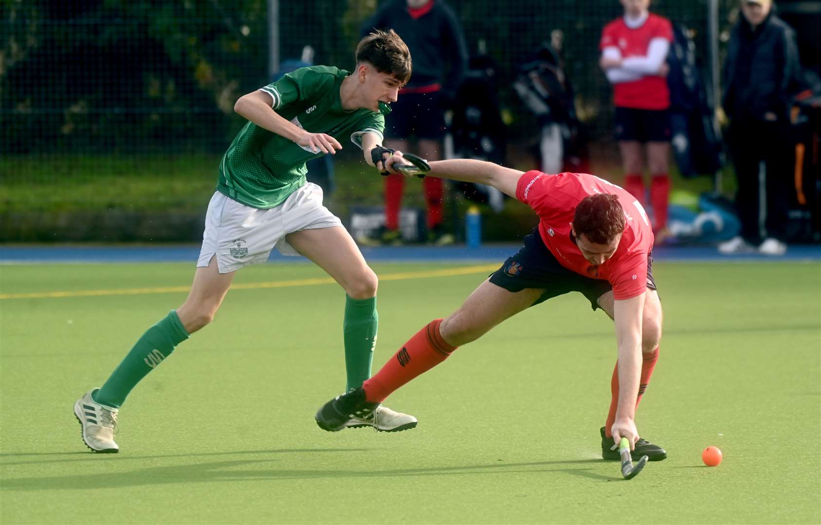 Wisbech hockey action