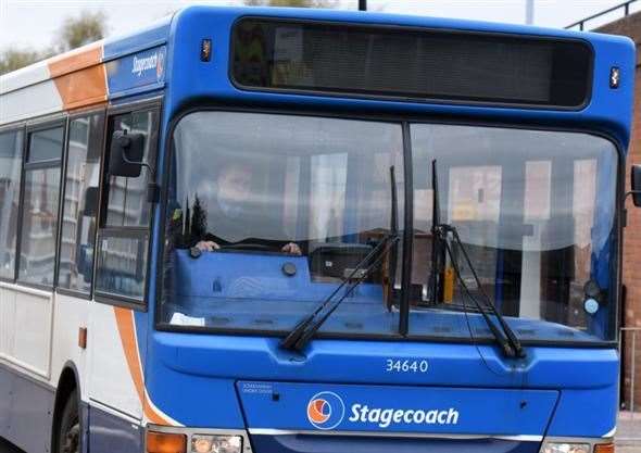 Stagecoach Buses has admitted to "teething troubles" with their on-board Smartcard service. Photo supplied. (4004525)