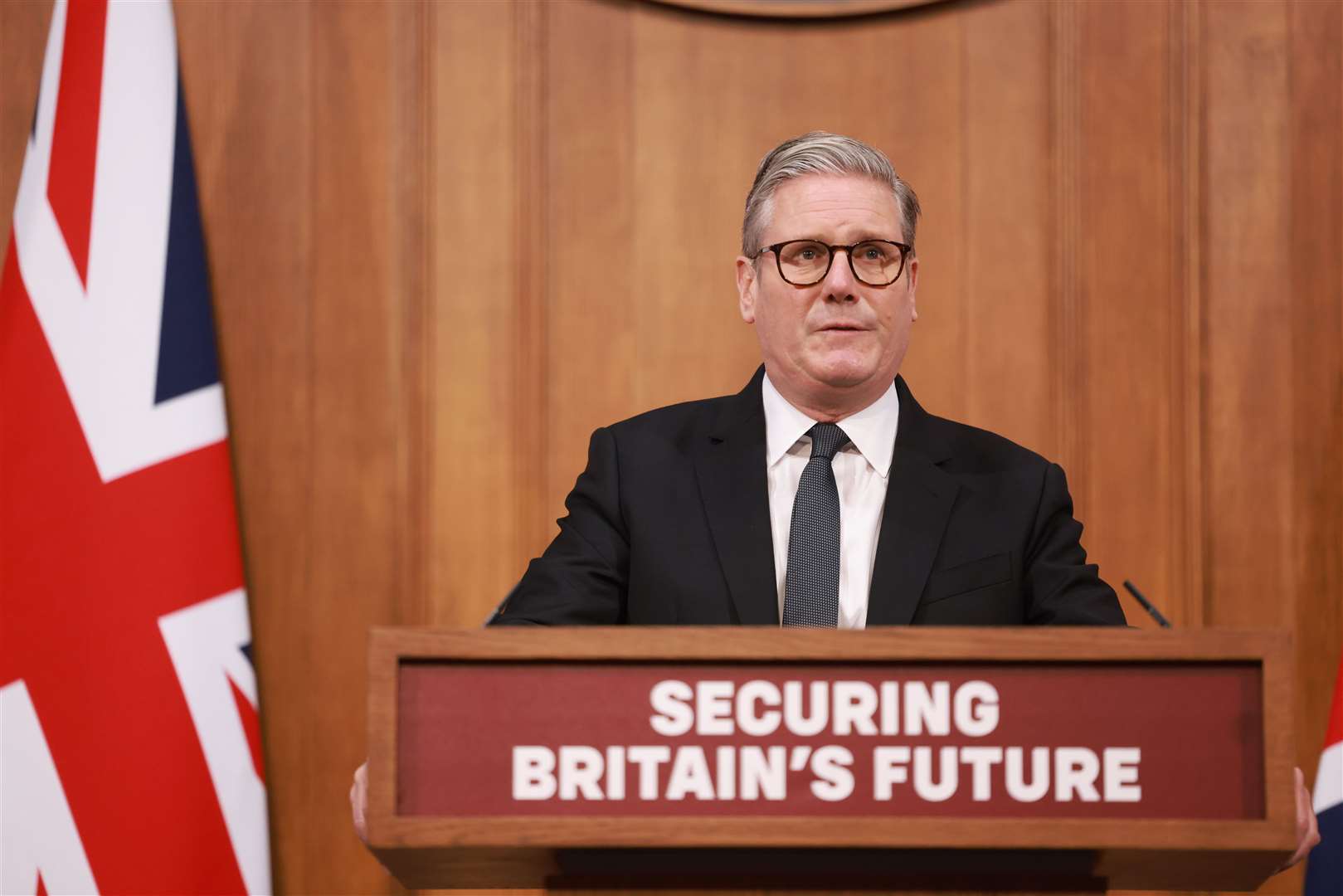 Prime Minister Sir Keir Starmer spoke on Monday morning (Ian Vogler/PA)