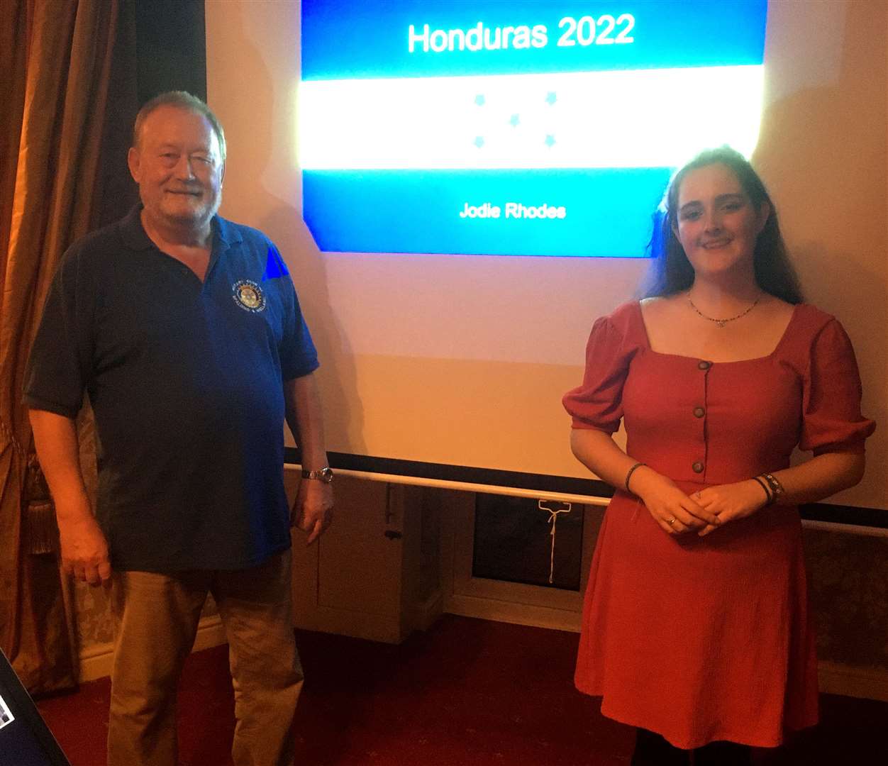 Jodie Rhodes delivered a talk at the Rotary Club of Spalding and Welland (59318299)