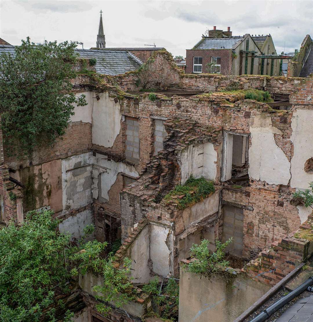 The rear of 11-12 High Street, Wisbech. Now a new guide has been produced to help owners of older buildings. (6649273)