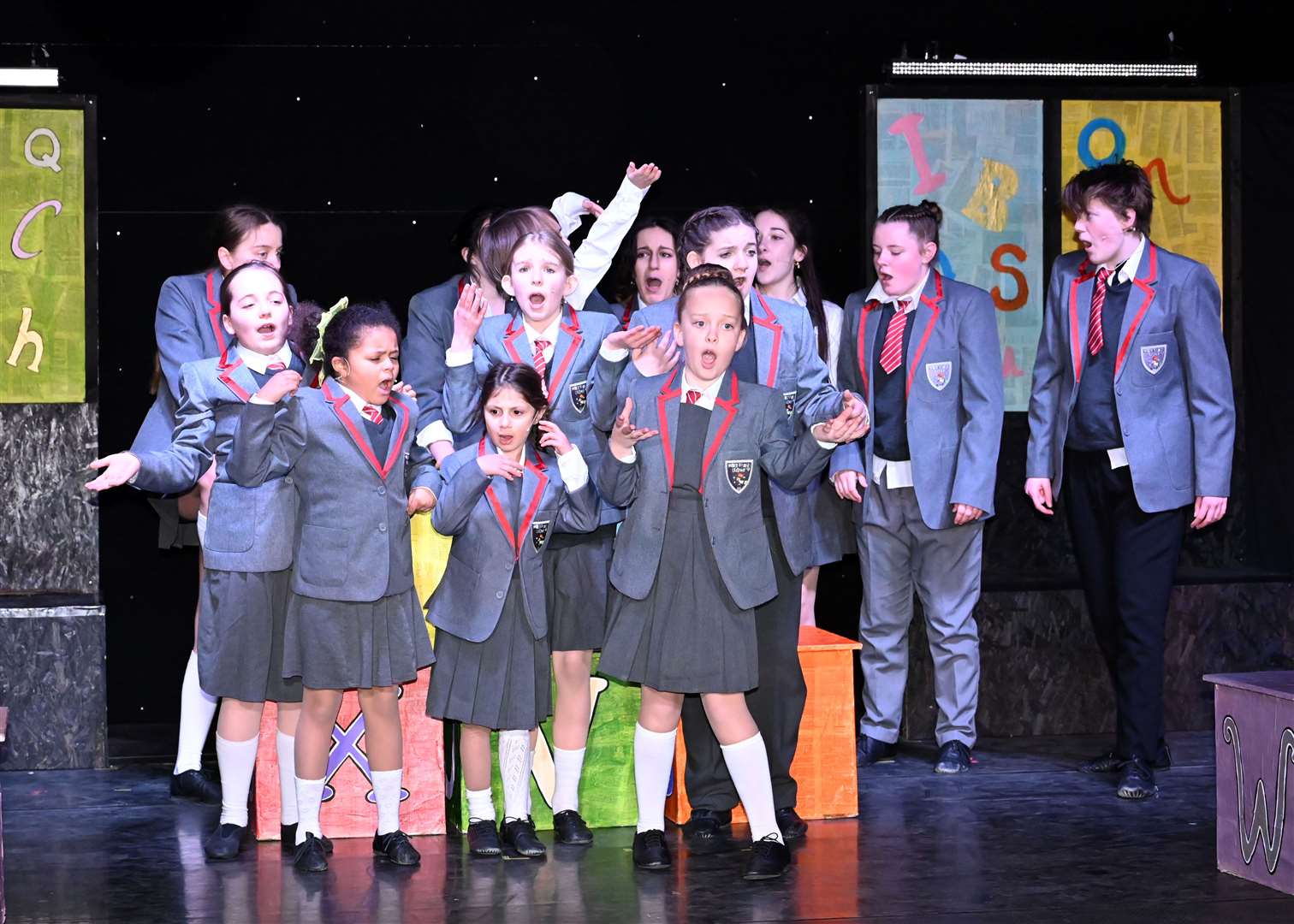 Dress Rehearsal of Matilda The Musical Jr by the Nine Lives Theatre Company. (55958342)