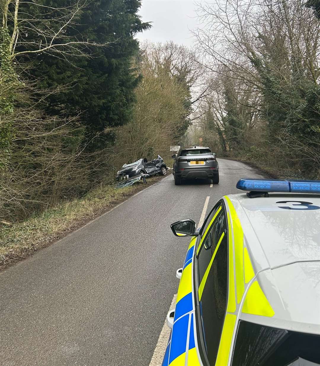 One woman was taken to hospital with serious injuries. Picture: Policing Fenland