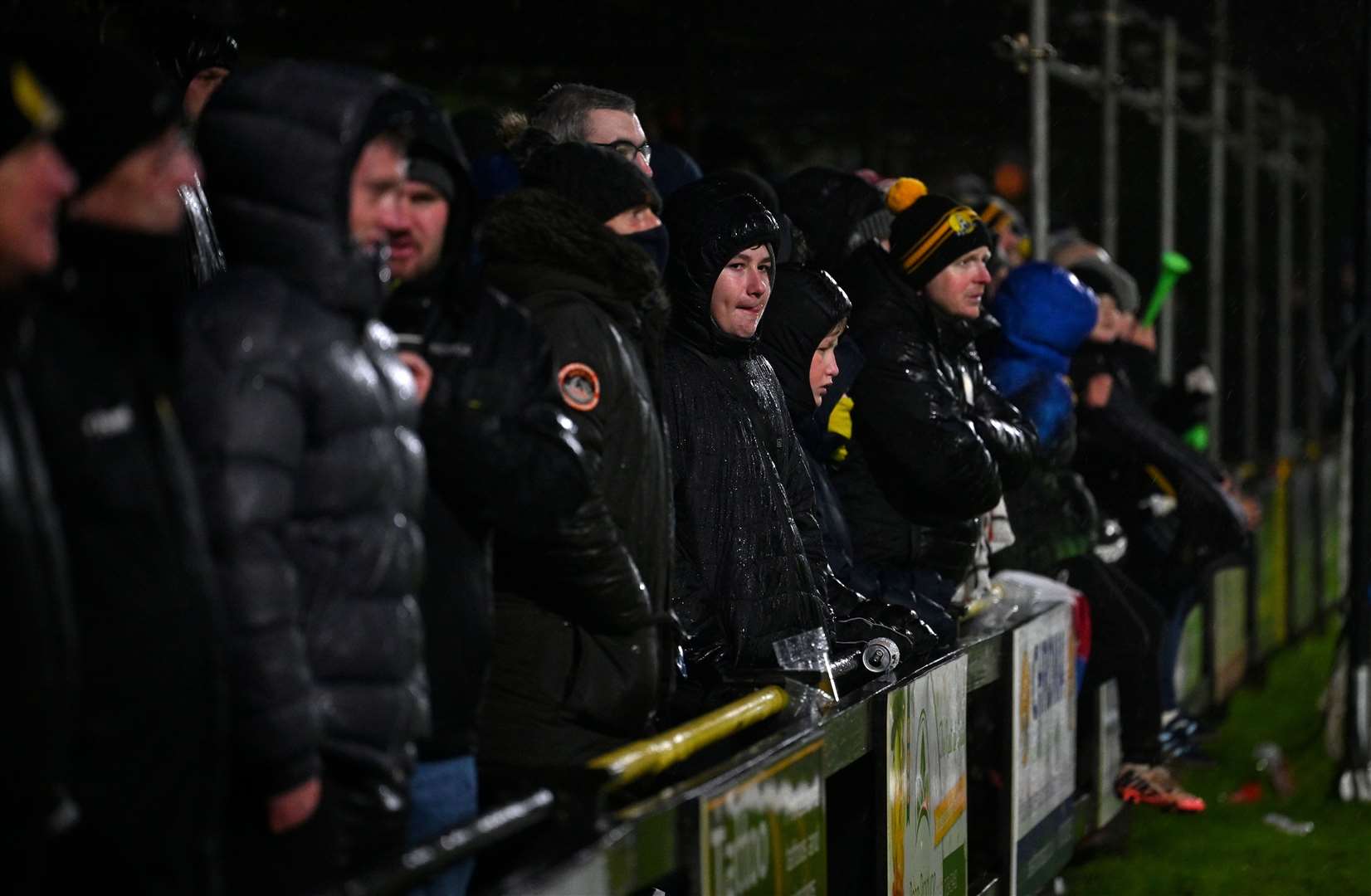 March Town United v Takeley in the Third Round of the FA Vase.