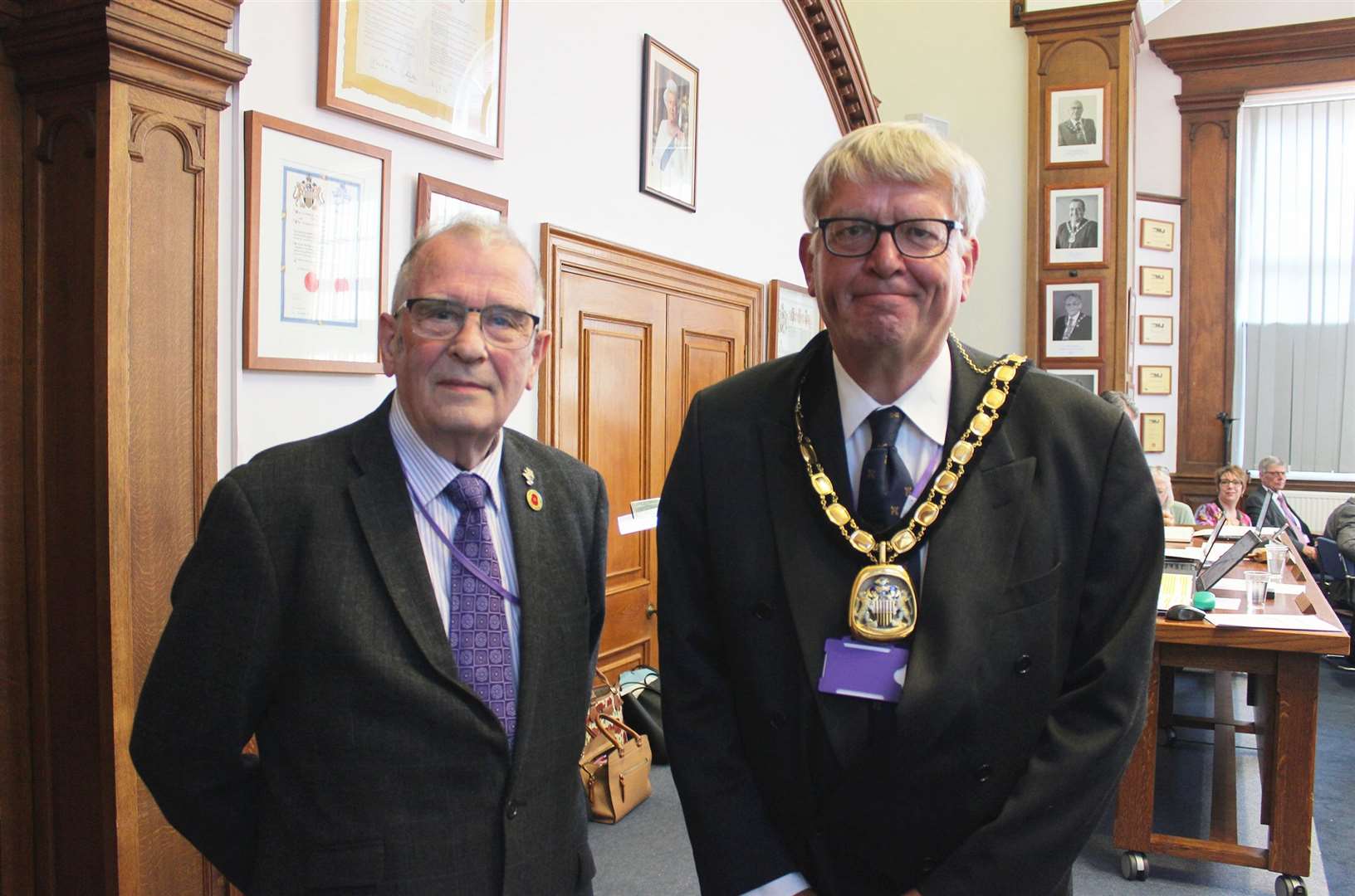 It's all change at the top as Fenland District Council gets a new chair for the first time in three years.