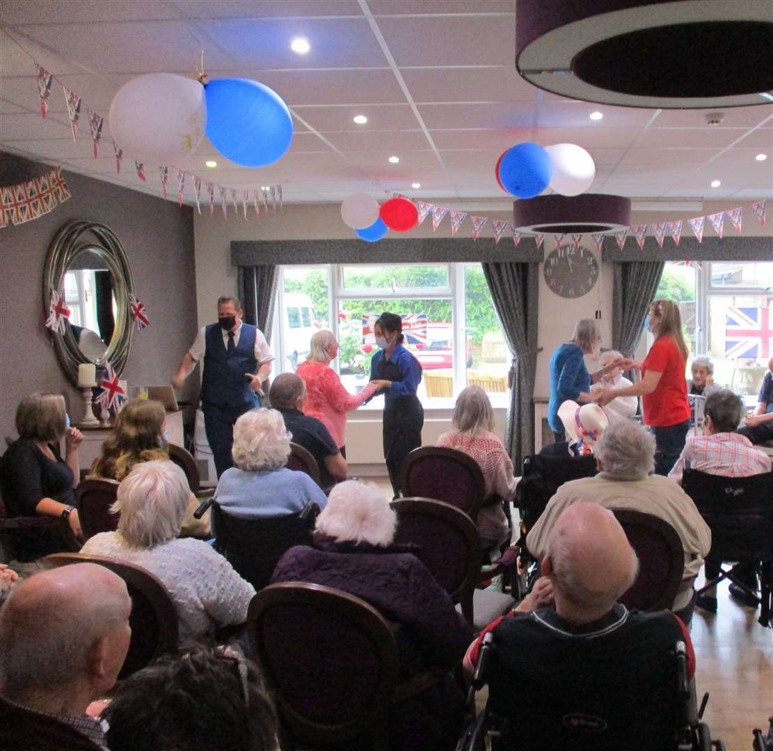 Residents and staff at Rose Lodge wisbech celebrated the Jubilee weekend with various events including a buffet tea. (57248968)