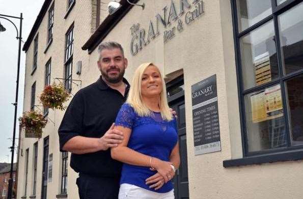 Sean and Dana Portass at The Granary (27255214)