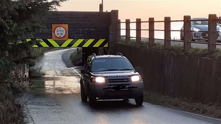 Stonea underpass is just two metres high and is regularly dubbed the country’s most-bashed bridge