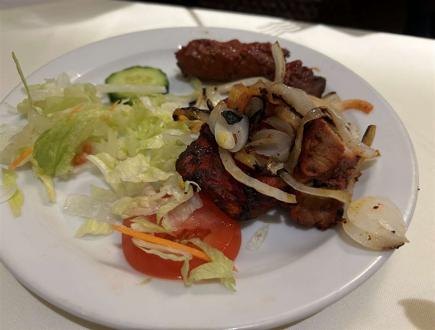 Dad’s mixed kebab