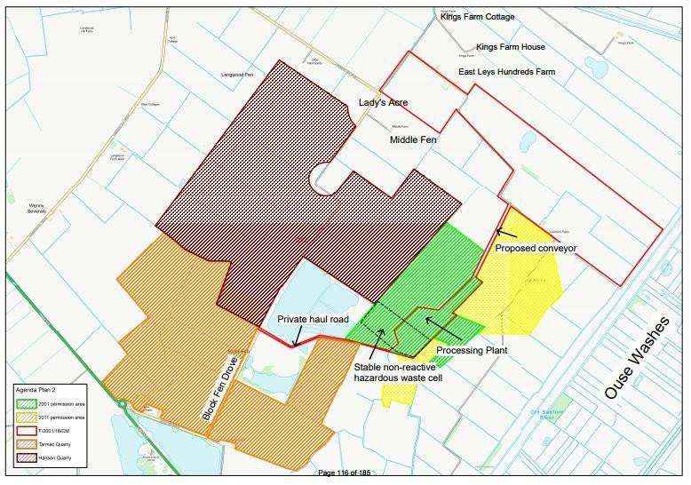 Plans to extend Mepal Quarry look set to be refused by Cambridgeshire County Council's planning committee.