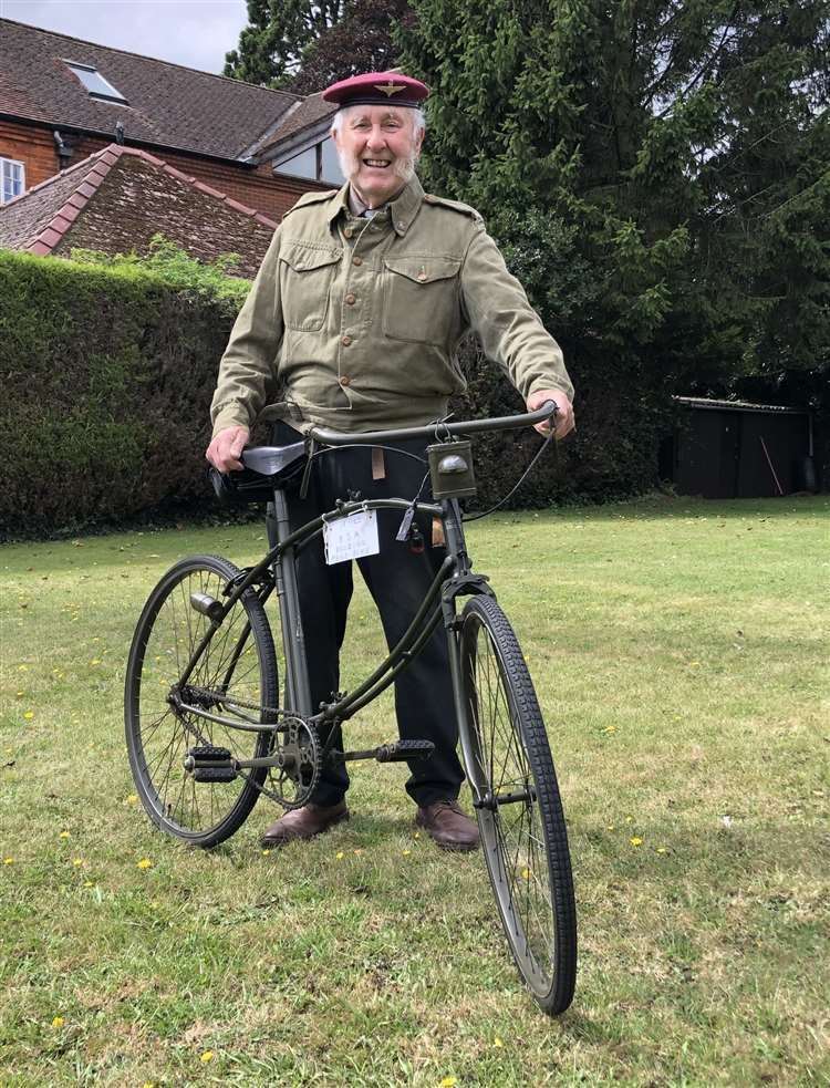 Colin Bedfordrode 100 miles around March on veteran and vintage bikes from his collection in aid of charity earlier this year.