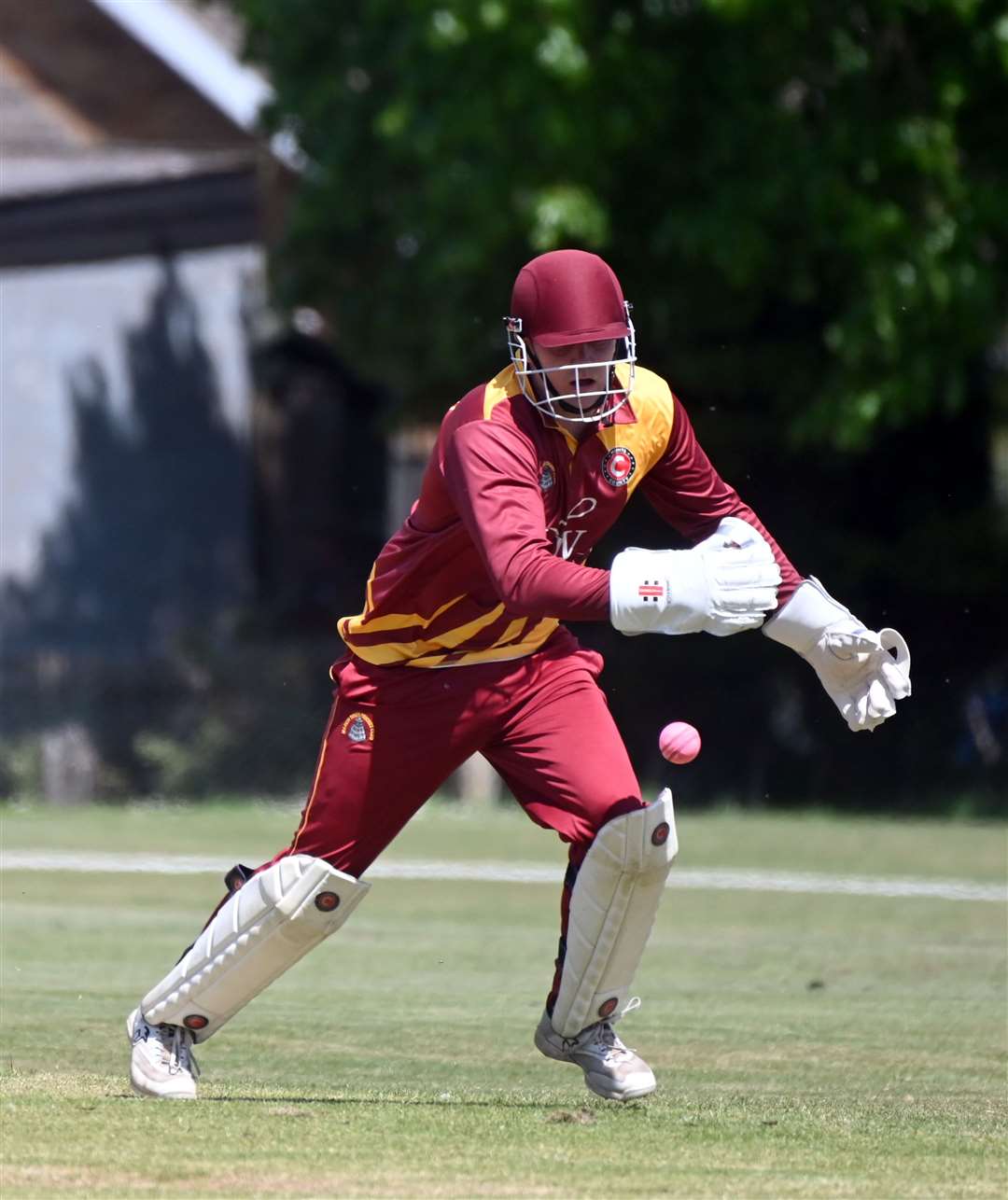 March v Histon cricket..Lewis Welcher dropped catch. (56676637)