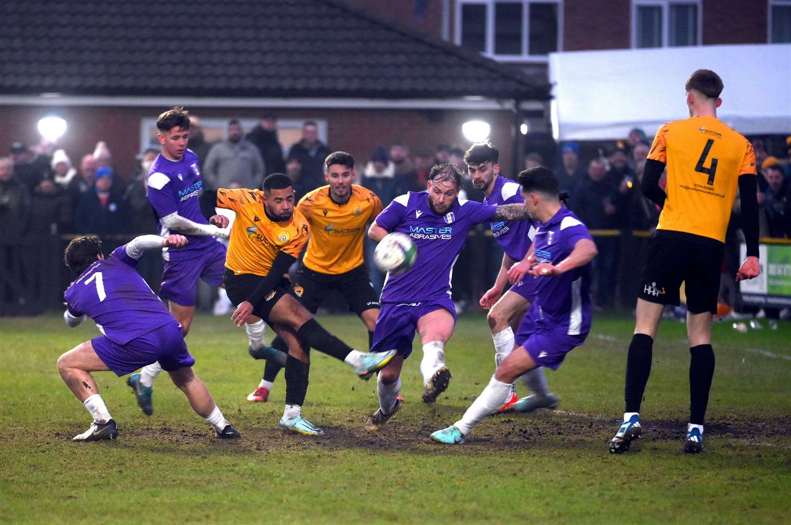 March v Daventry in the Last 32 of the FA Vase