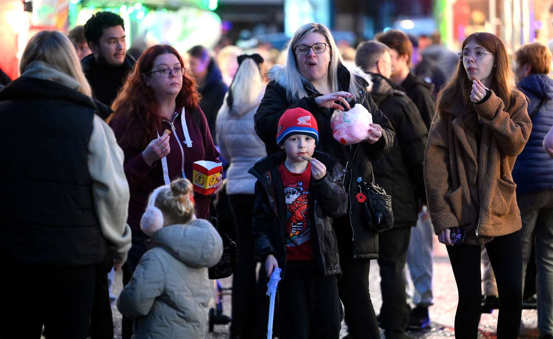 Chatteris Christmas lights switch on