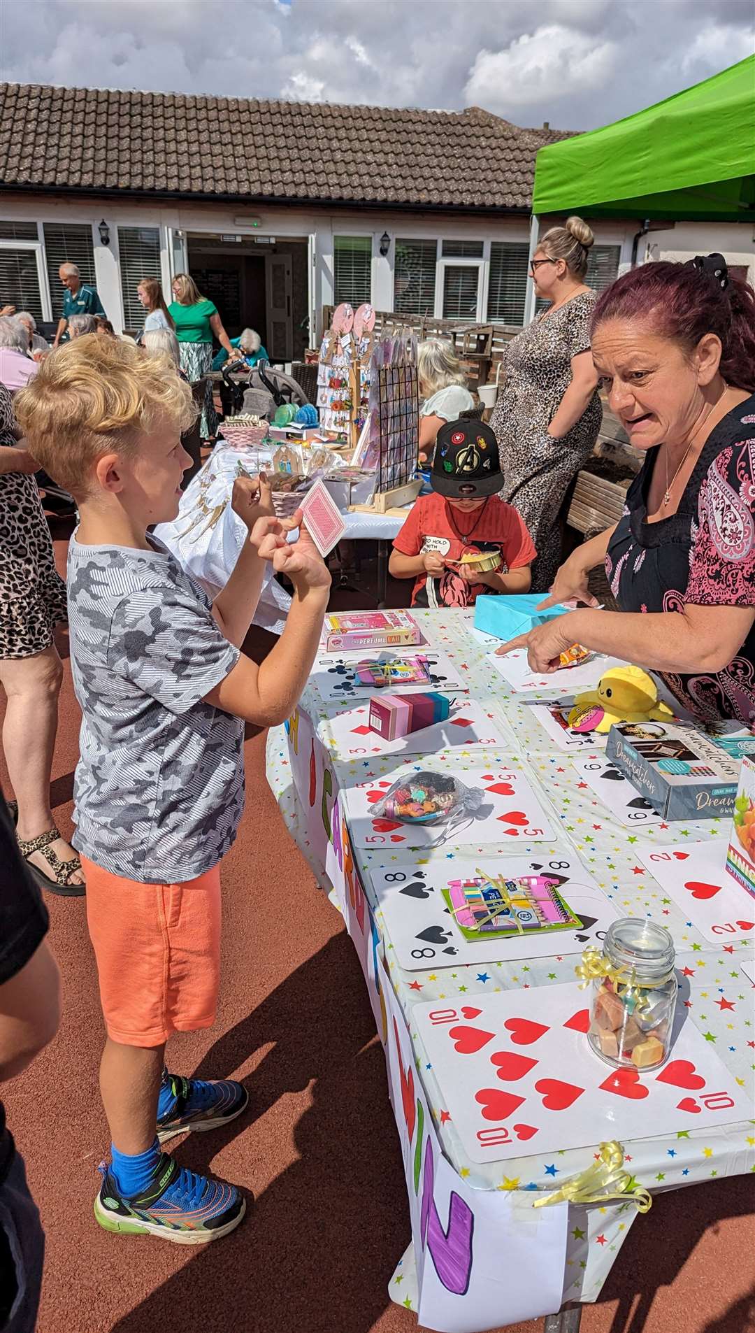 Staff, residents, relatives and the local community came together at Hickathrift House Care Home to enjoy a wonderful Summer Fete.