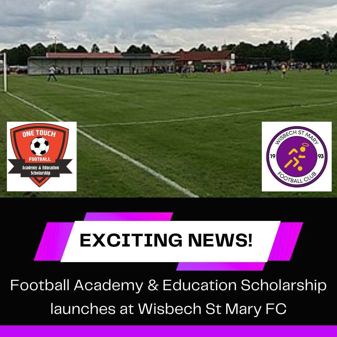 Wisbech St Mary FC and One Touch Football Academy and Education Scholarship will be operating a school leavers post-16 option from Wisbech St Mary FC starting in September 2025.