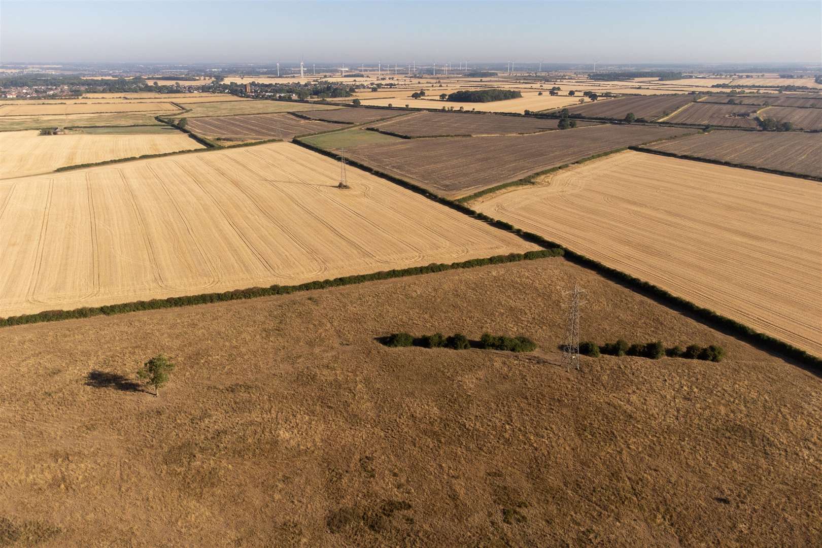 Parched land is a common sight after the UK has faced its driest period since 1976. Picture: PA.