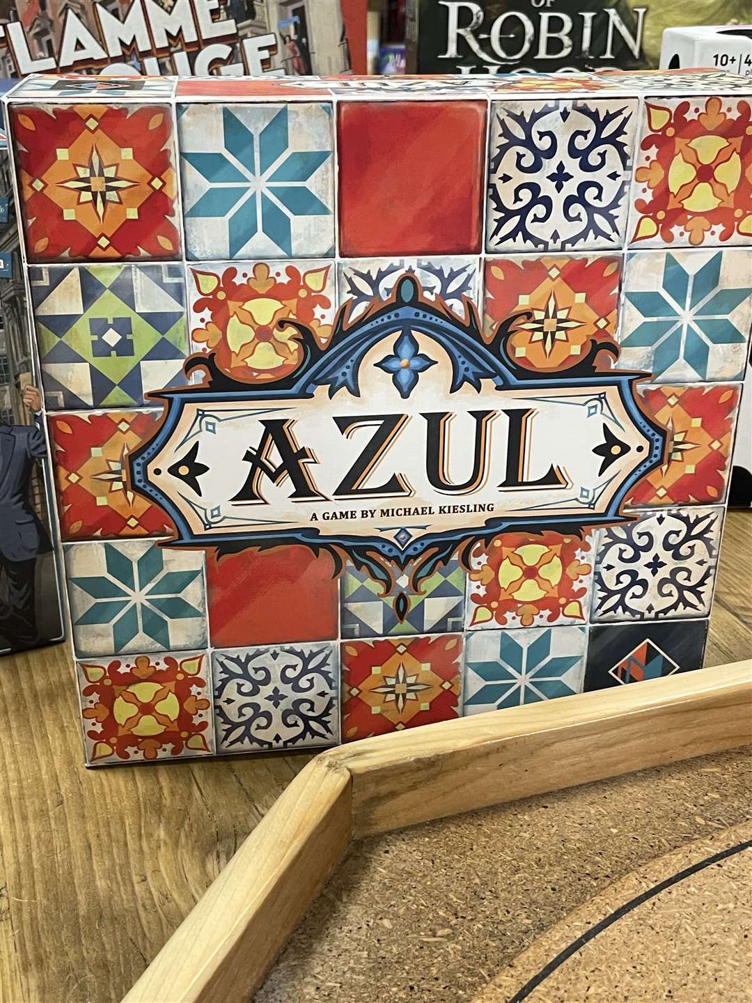 Azul.