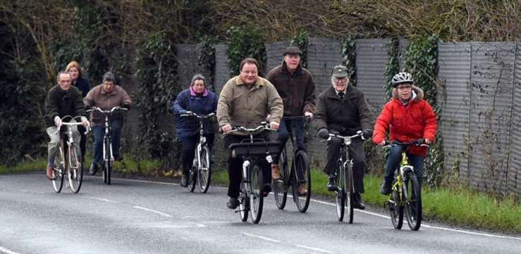 One of the last New Year Downhill Challenges undertaken by the club in 2016.