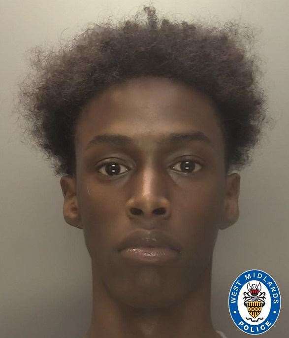 Abdullahi ibrahim, aged 22, who was jailed for assisting an offender (West Midlands Police/PA)