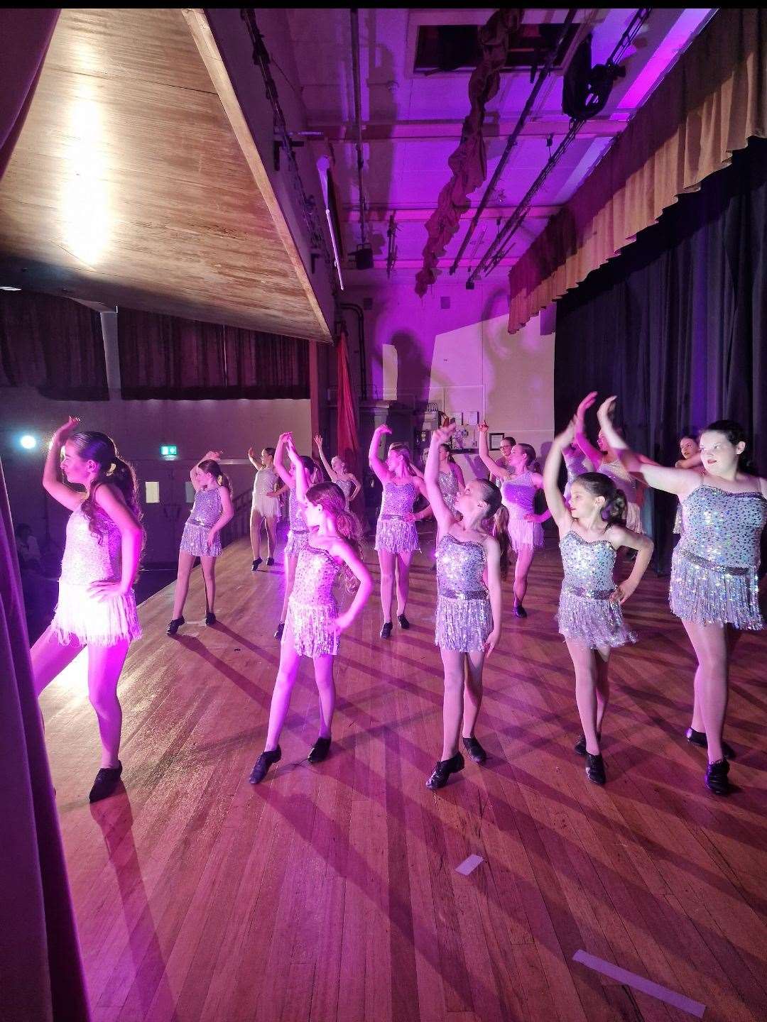 Part of the 20th-anniversary show from the Rebecca Dear School of Dance