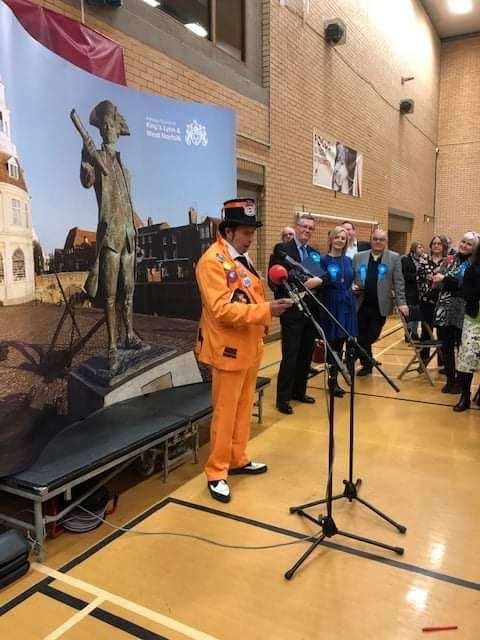 Earl Elvis of East Anglia at a previous event