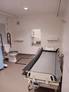People with complex care needs who require specialised facilities when out and about will be able to benefit from a new Changing Places toilet which has been installed at North Cambs Hospital in Wisbech.