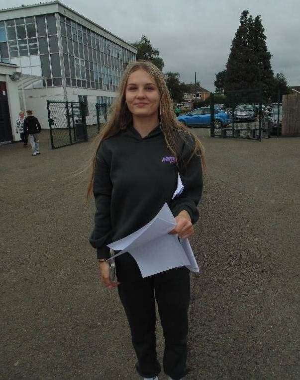 Agija Medvecka can celebrate after an outstanding set of results