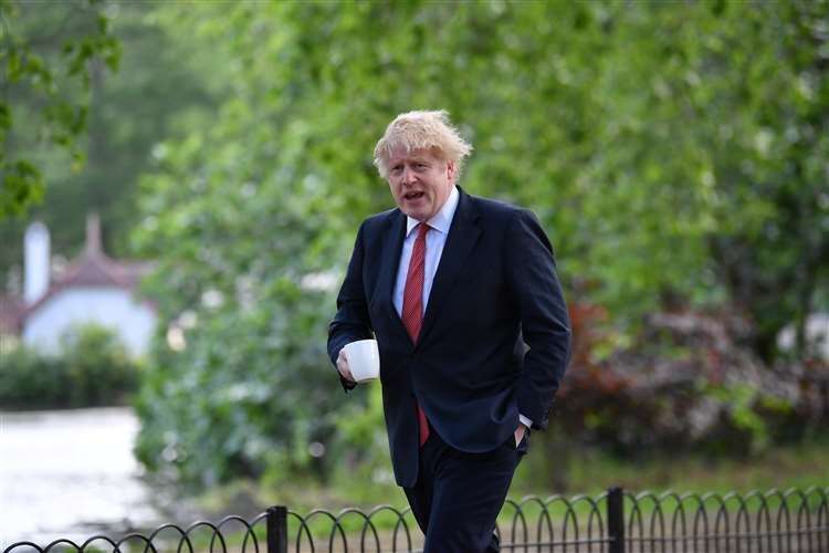 Prime Minister Boris Johnson (PA) (34546674)