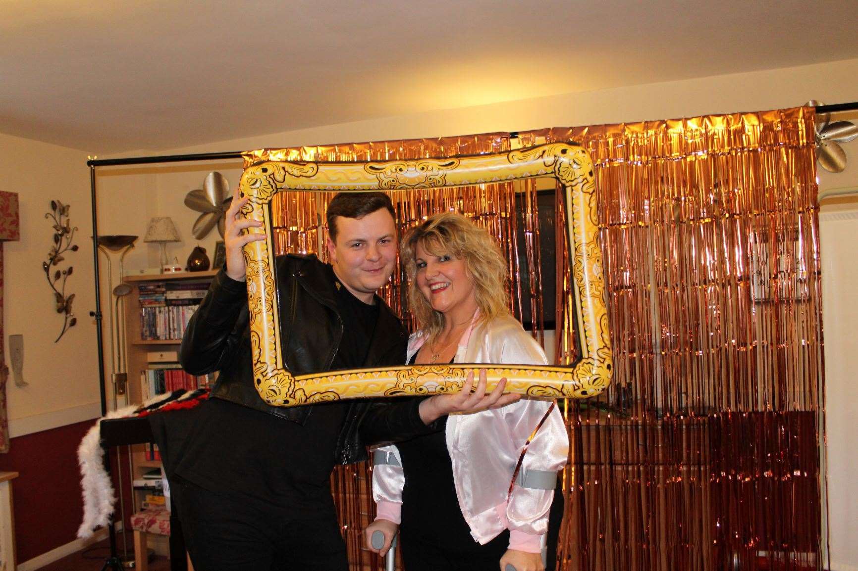 Staff and relatives performed for residents at the Gables in Chatteris for Children in Need. (21911019)