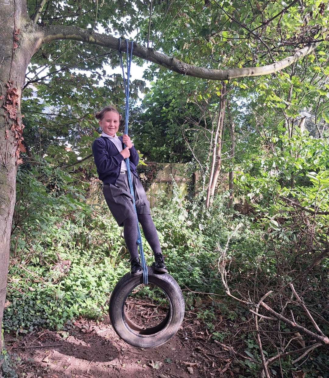 The aim is to put in more tyre swings for the children to enjoy.