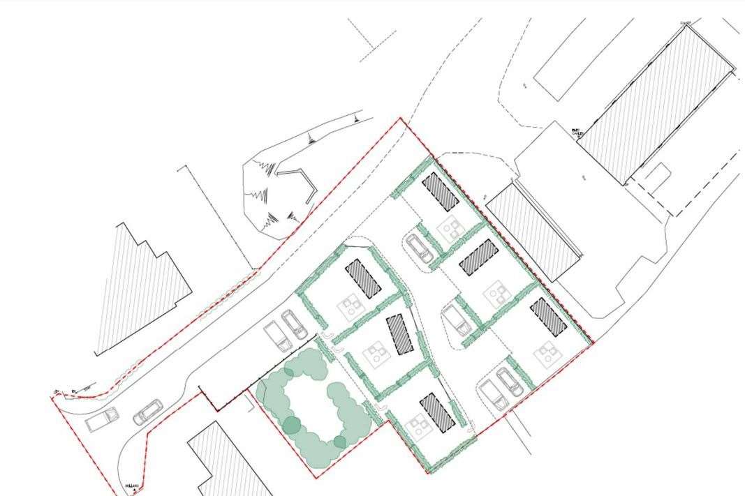 Plans have gone in for the change of use of farm land to be used for tourism with the provision of six shepherd huts.