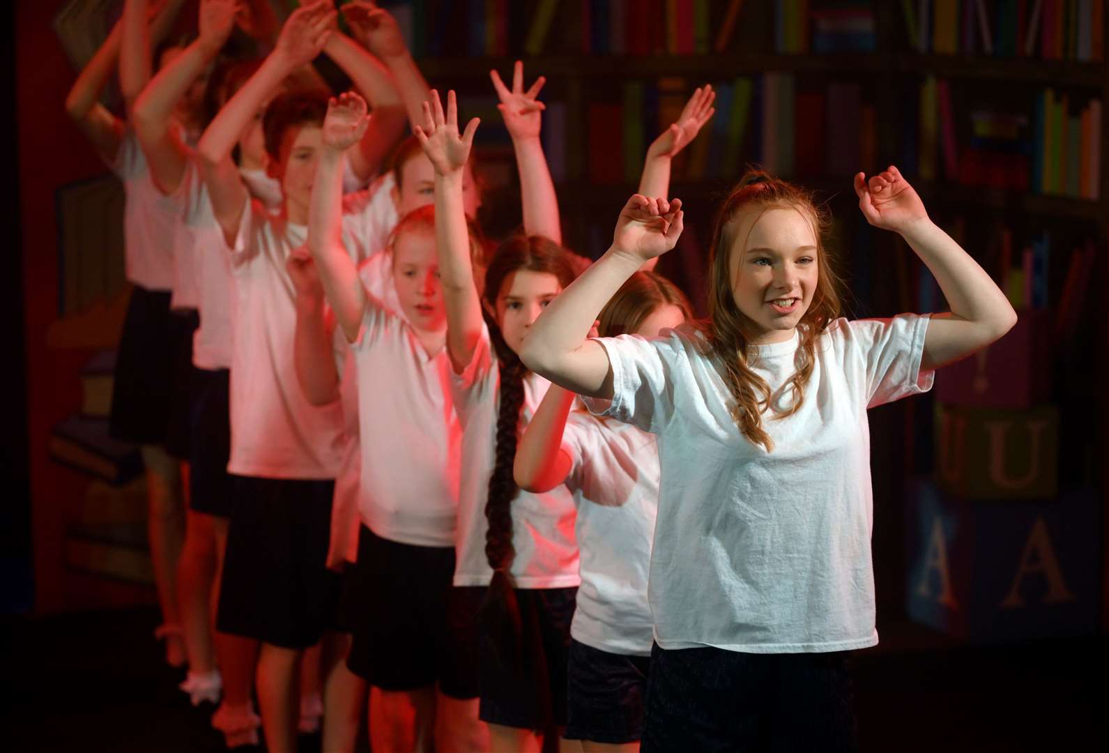 Dress Rehearsal of Matilda at The Angles Theatre