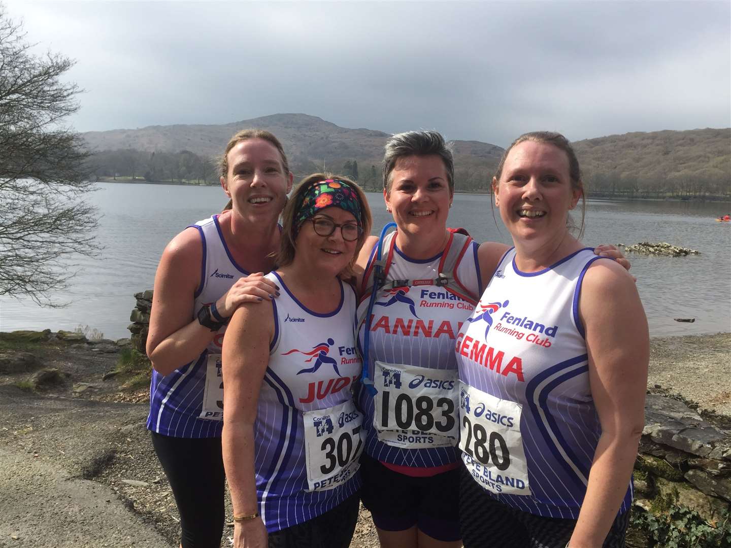 L to R Carly Read (PB), Judy Seale (PB), Hannah Ryan (PB) and Gemma Read (1st time).jpg (8200617)