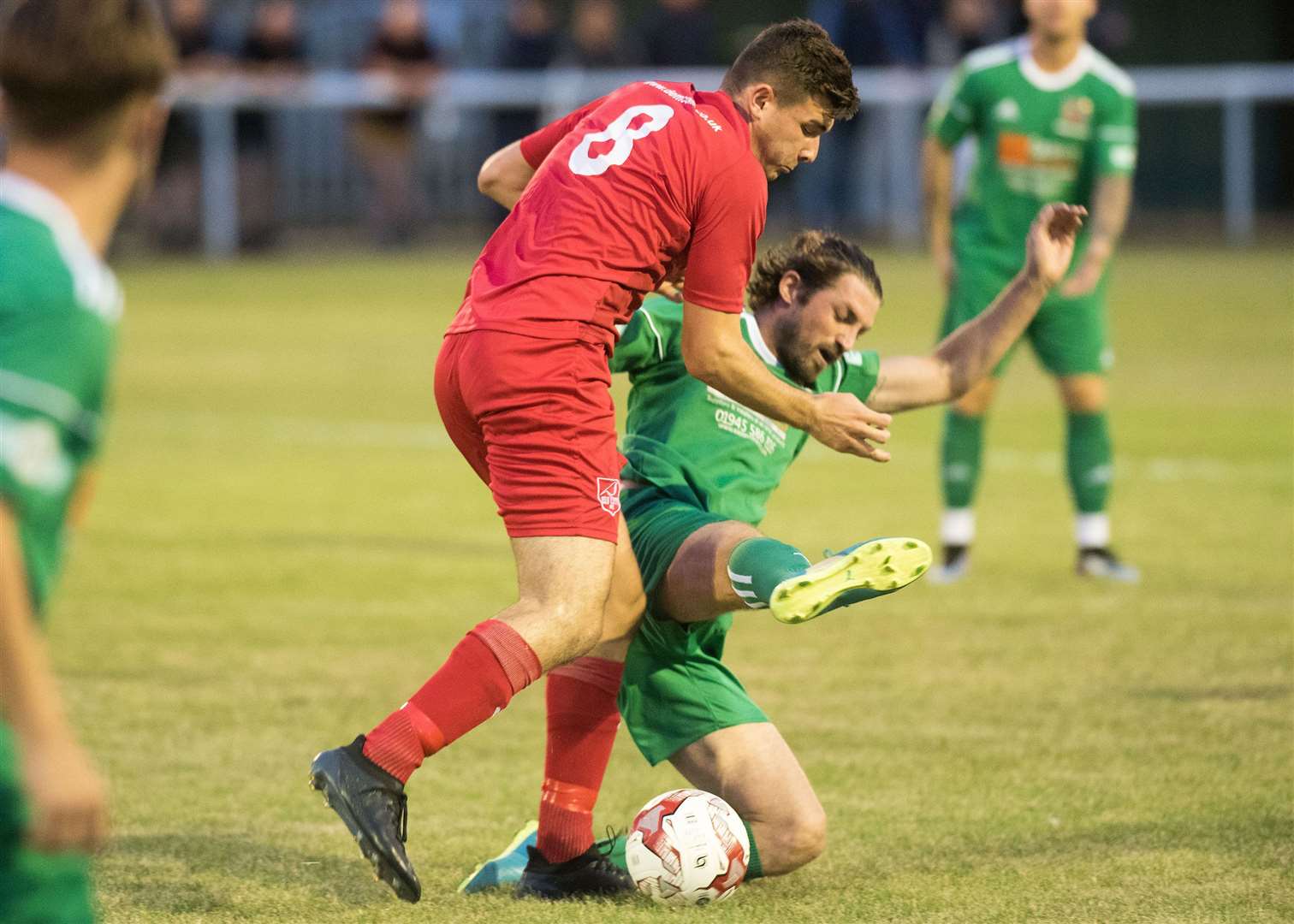 FA Cup replay Ely City V Wisbech Town Luke Crisp ElyPicture by Mark Westley. (16097302)