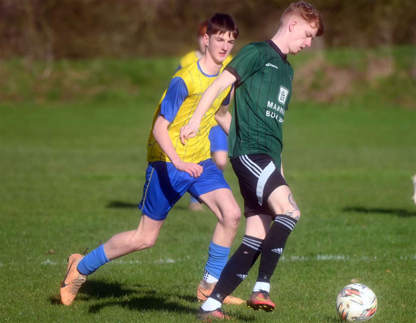 Marshland Saints Reserves (Green) v Gayton United (Yellow)