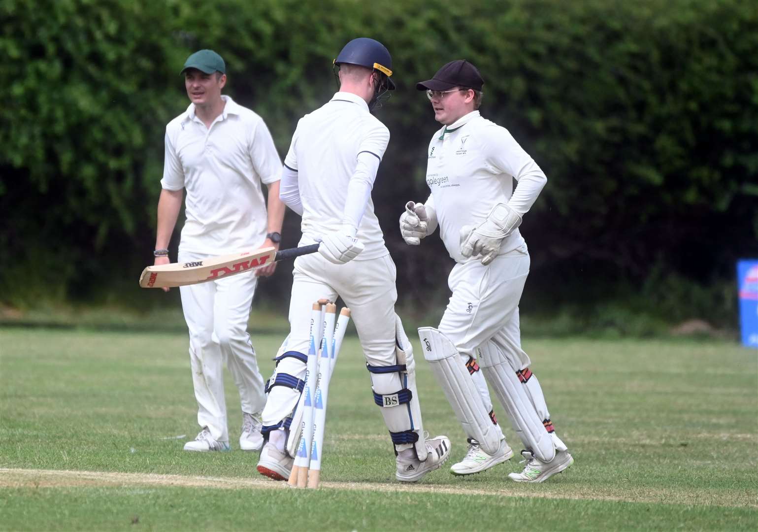 Action from Chatteris 2nds against Wisbech 3rds in CCA Junior League 3 North
